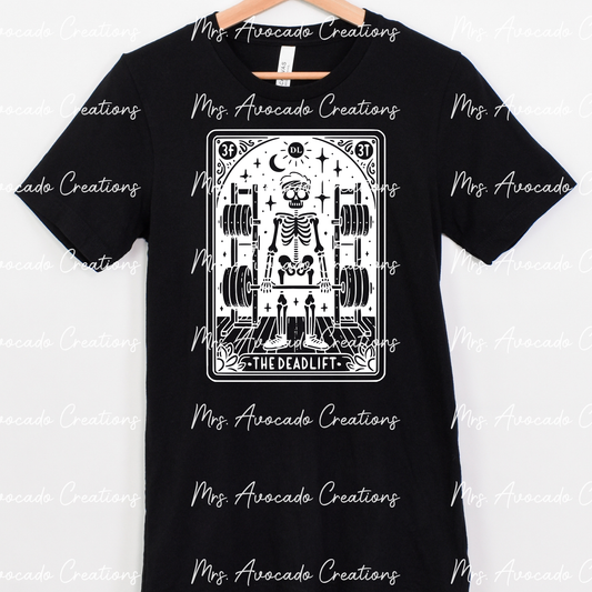 The Deadlift 2 (white print)