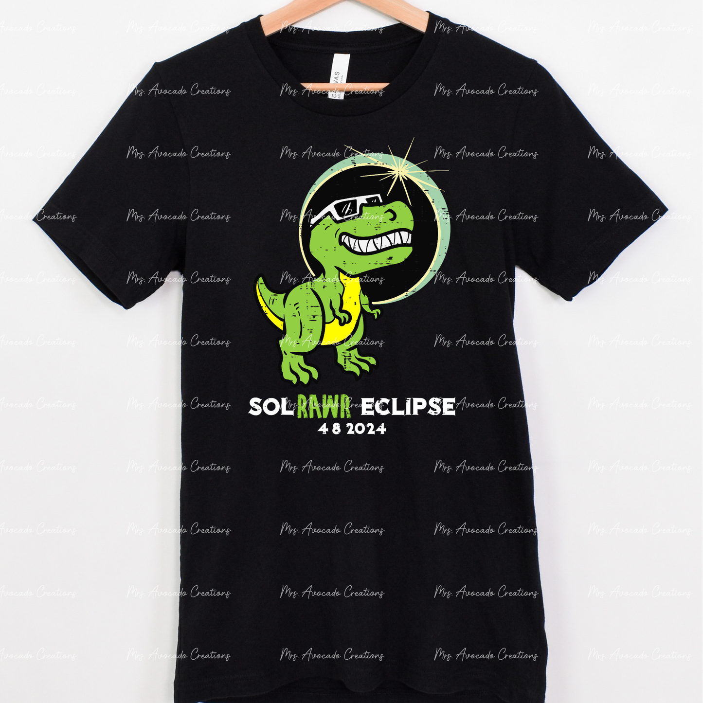 Solar Eclipse 2024 T-Rex
