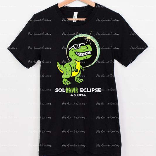 Solar Eclipse 2024 T-Rex