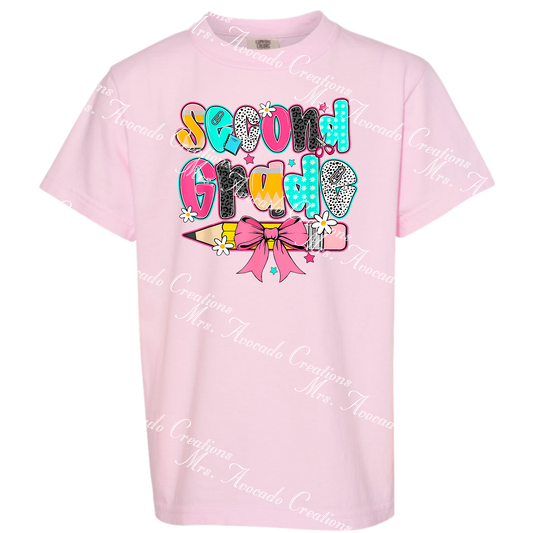 Preppy Coquette Second Grade