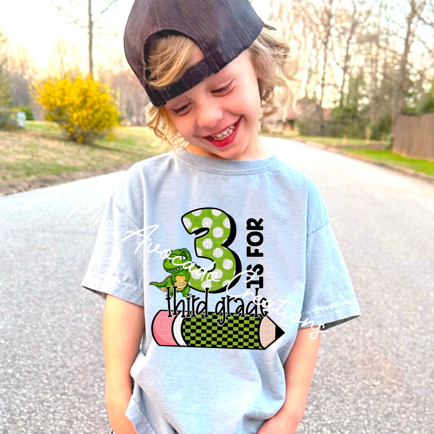 3 is for 3rd grade boy