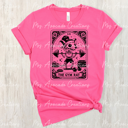The Gym Rat (Girl- Black Print)