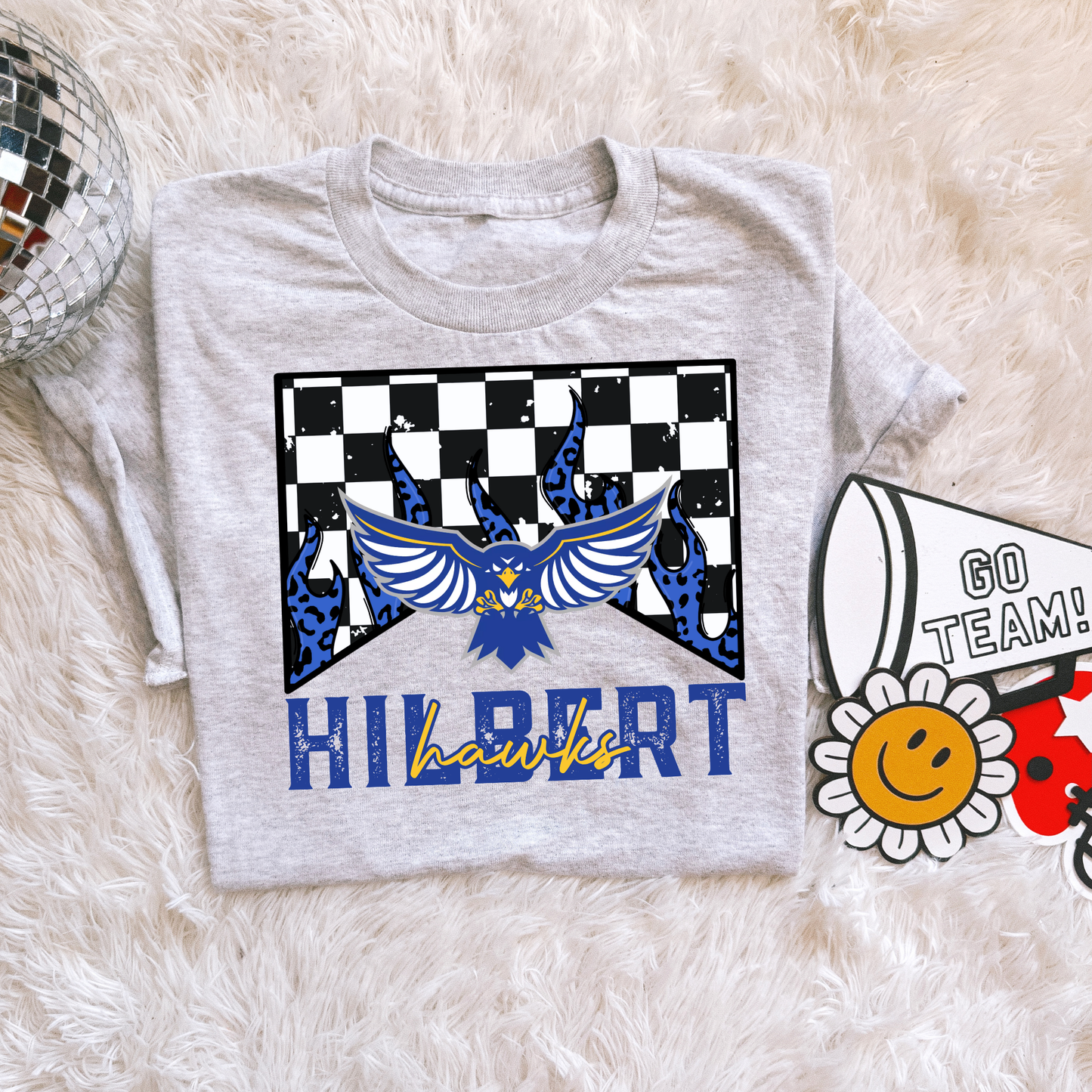 Checkered flame Hilbert Hawks