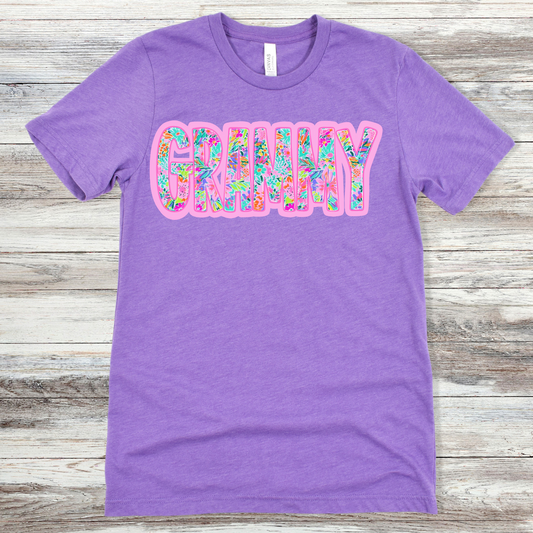 Grammy Neon Floral