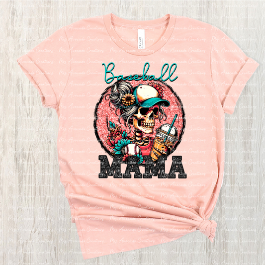 Baseball Mama Skellie