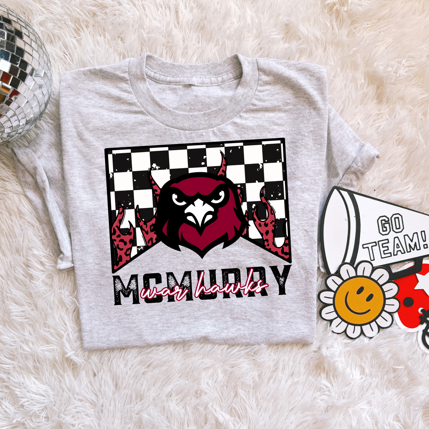 Checkered flame McMurry War Hawks