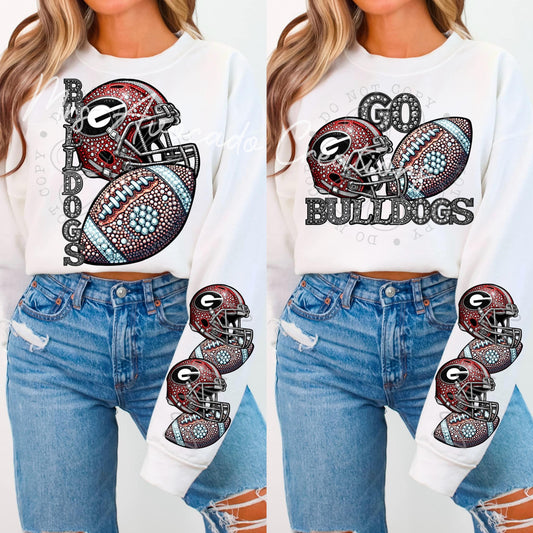 Faux Rhinestone Georgia