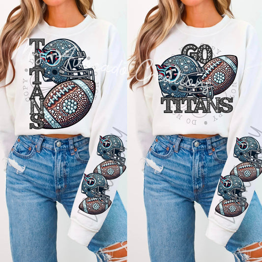 Faux Rhinestone Tennessee