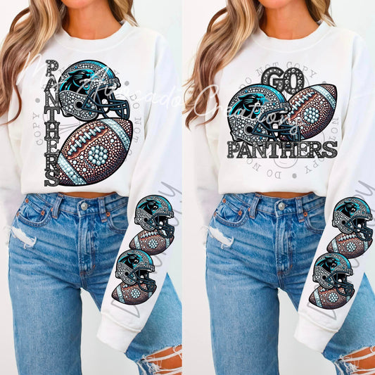 Faux Rhinestone Carolina