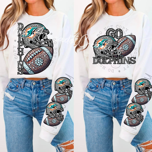 Faux Rhinestone Miami