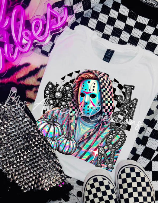 Faux rhinestone holo Jason