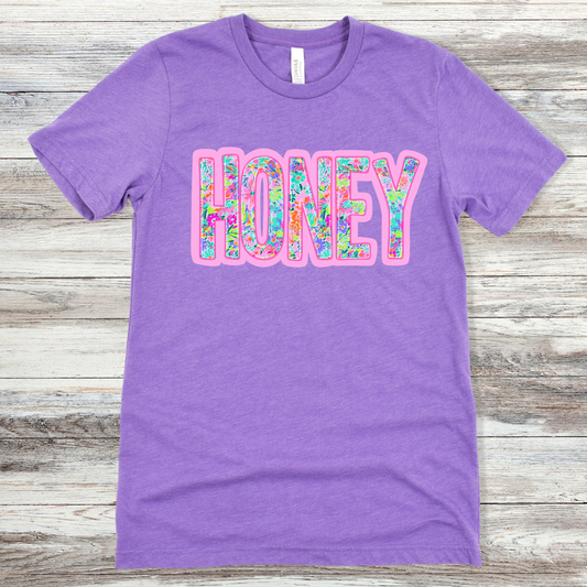 Honey Neon Floral