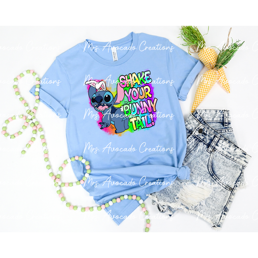 Shake Your Bunny Tail Blue Alien