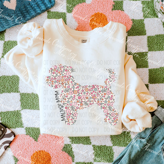 Floral Maltese