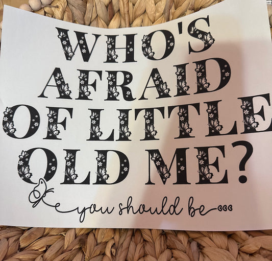 Destash-who's afraid of little old me