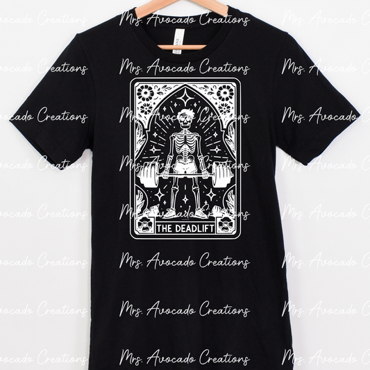 The Deadlift(white print)
