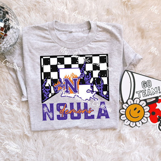 Checkered Flame NSULA