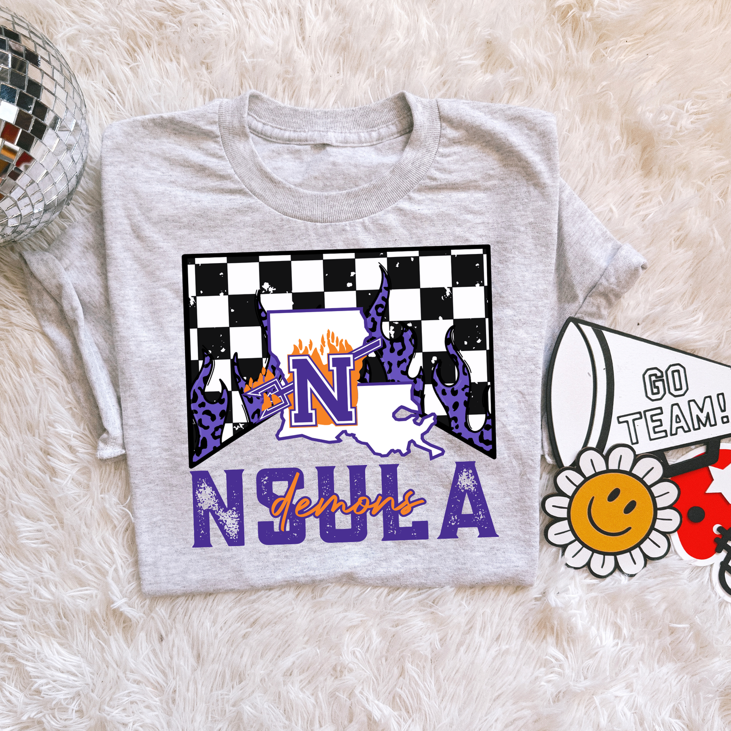 Checkered flame NSULA Demons