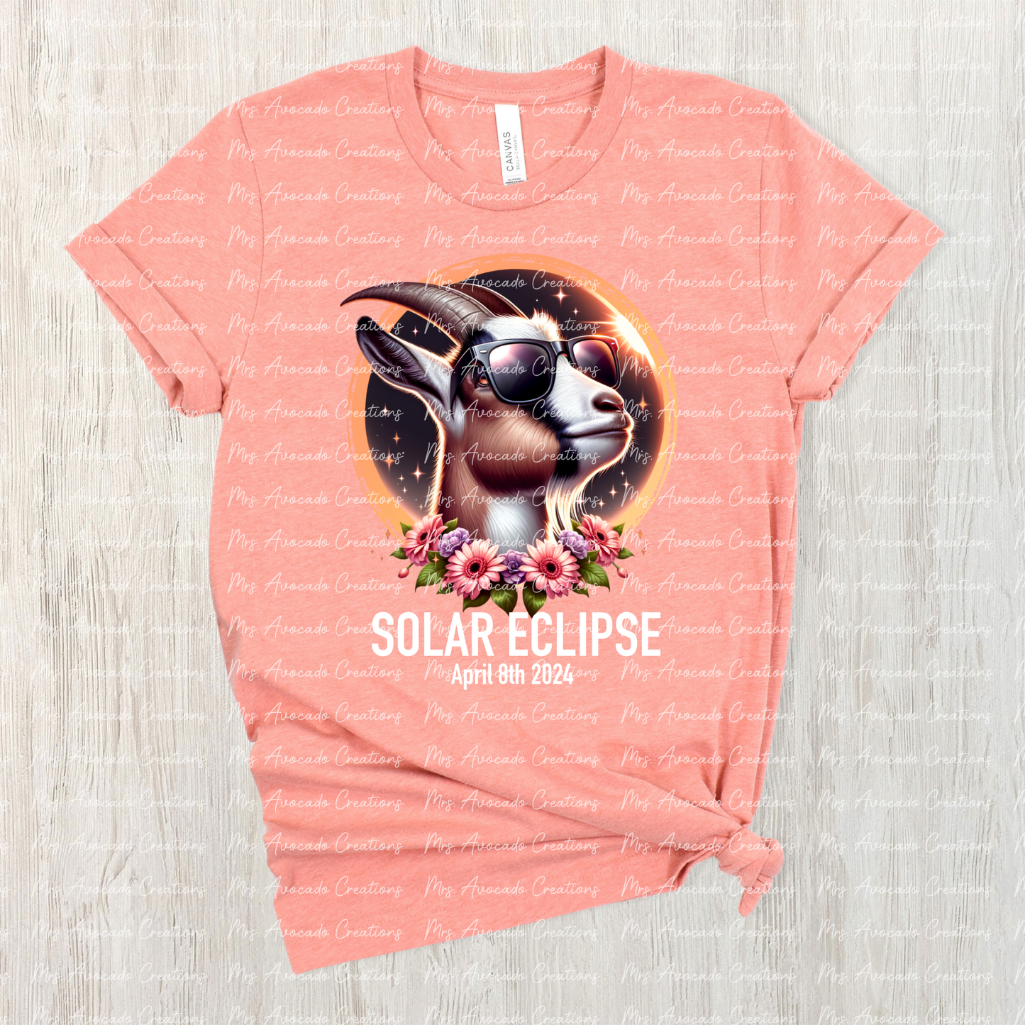 Solar Eclipse Goat