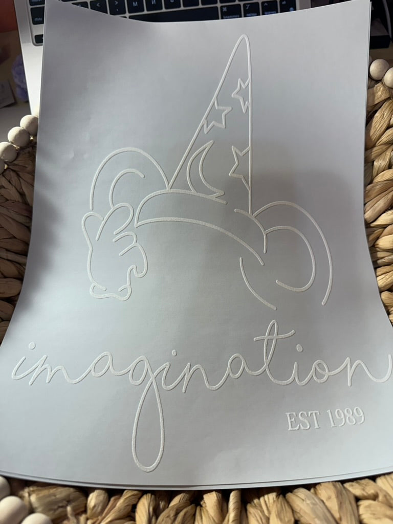 Destash-Imagination vertical print