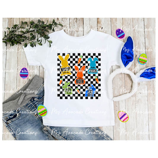 Bunny Scripture (blue)