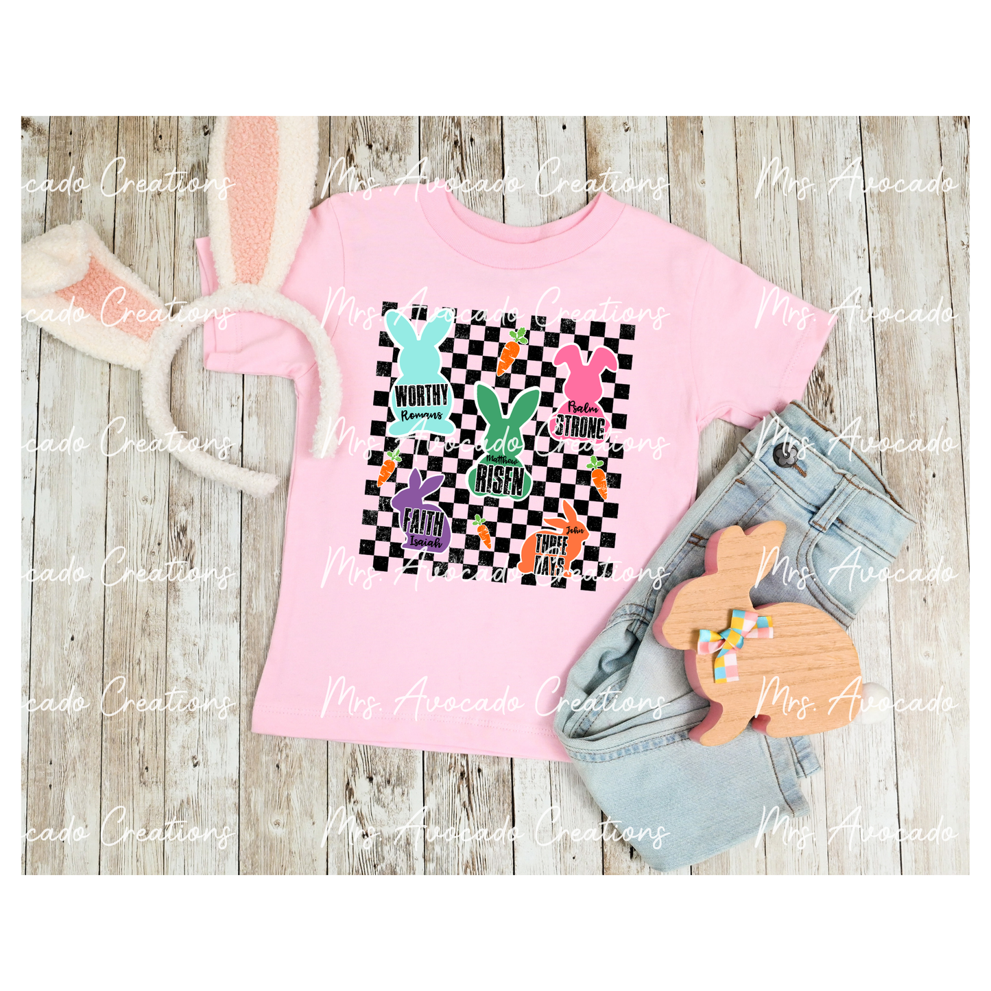 Bunny Scripture (pink)