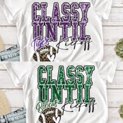 Classy until kickoff