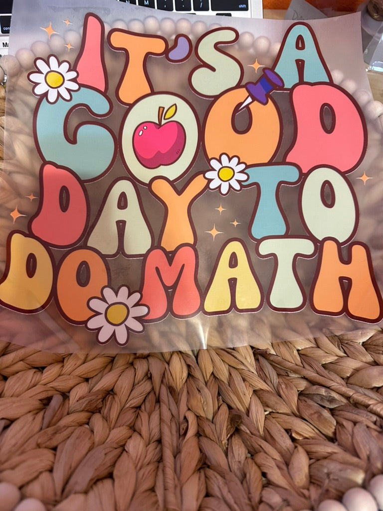 Destash-It's a good day to do math