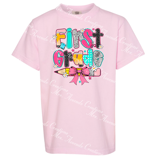 Preppy Coquette First Grade