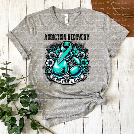Addiction Recovery- No One Fights Alone