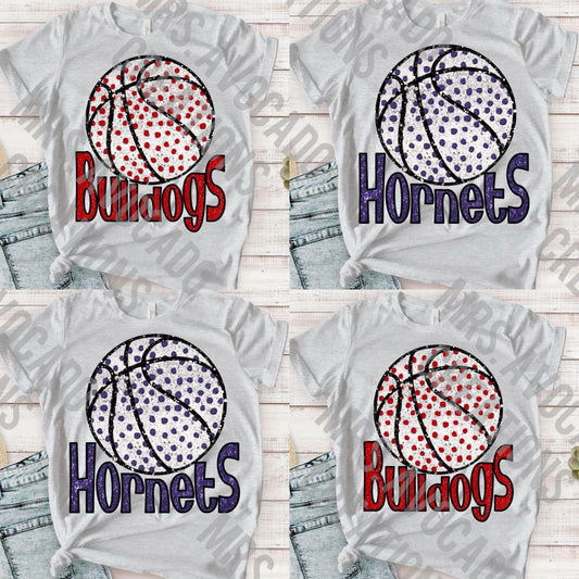 Basketball dot custom
