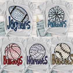 Polka dot sport team
