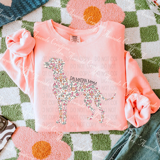 Floral Dalmatian