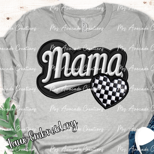 Racing Mama Heart
