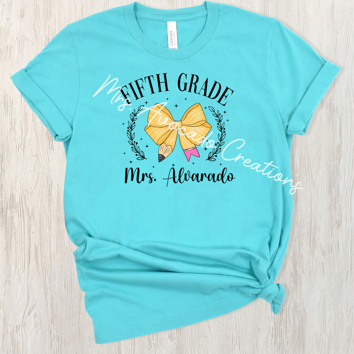 Pencil Bow Fifth Grade