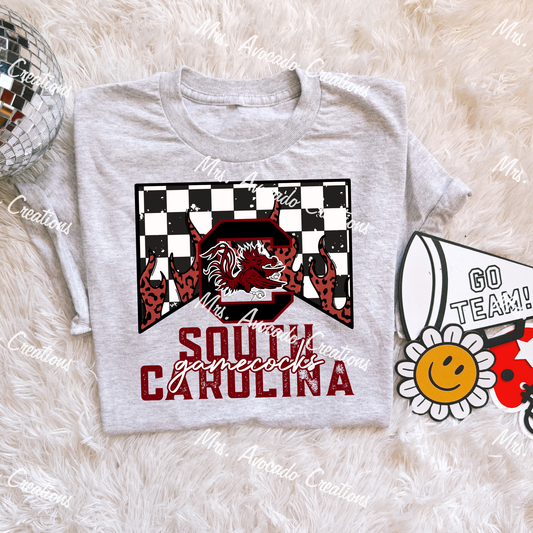 Checkered Flame South Carolina Gamecocks