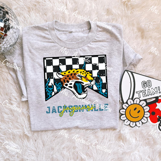 Checkered Flame Jaguars