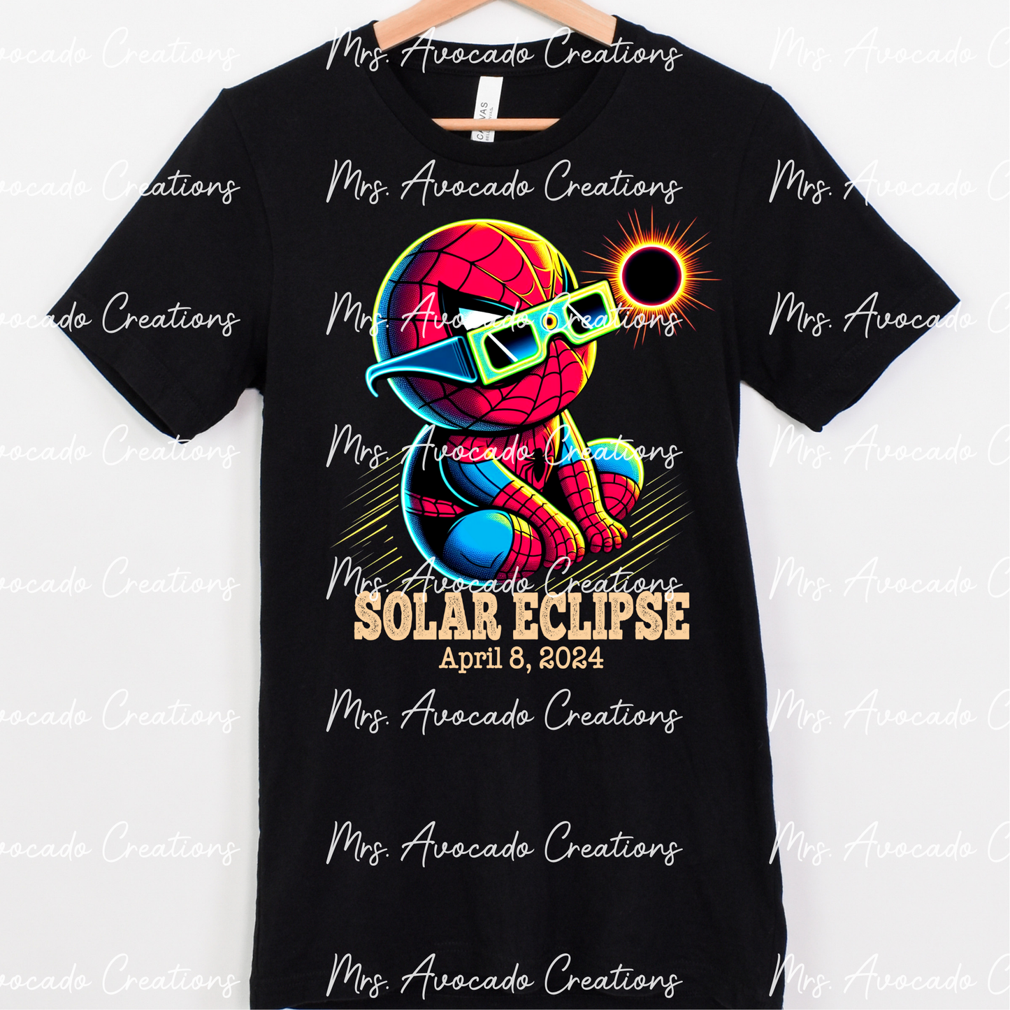 Solar Eclipse 2024 Spider Guy