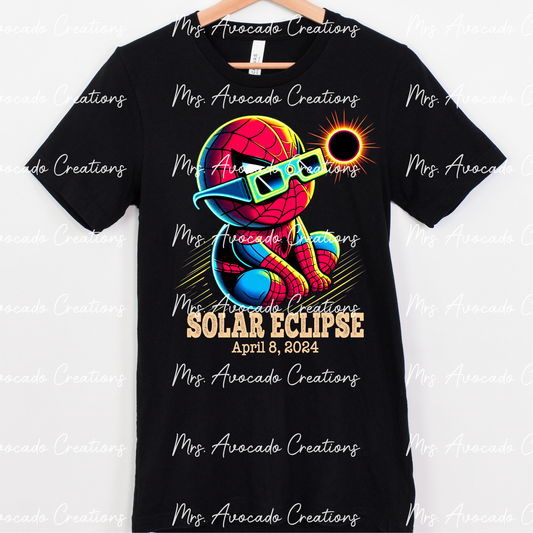 Solar Eclipse 2024 Spider Guy