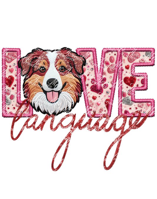 Love Language Red Aussie