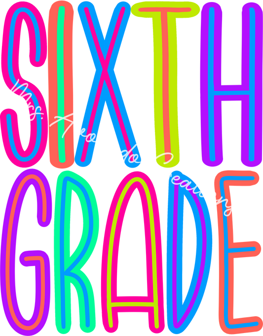 Brights sixth grade
