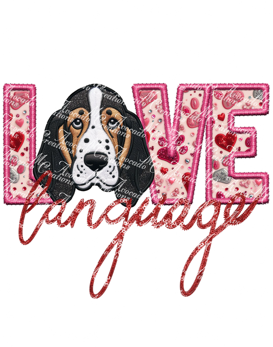 Love Language Bassett Hound