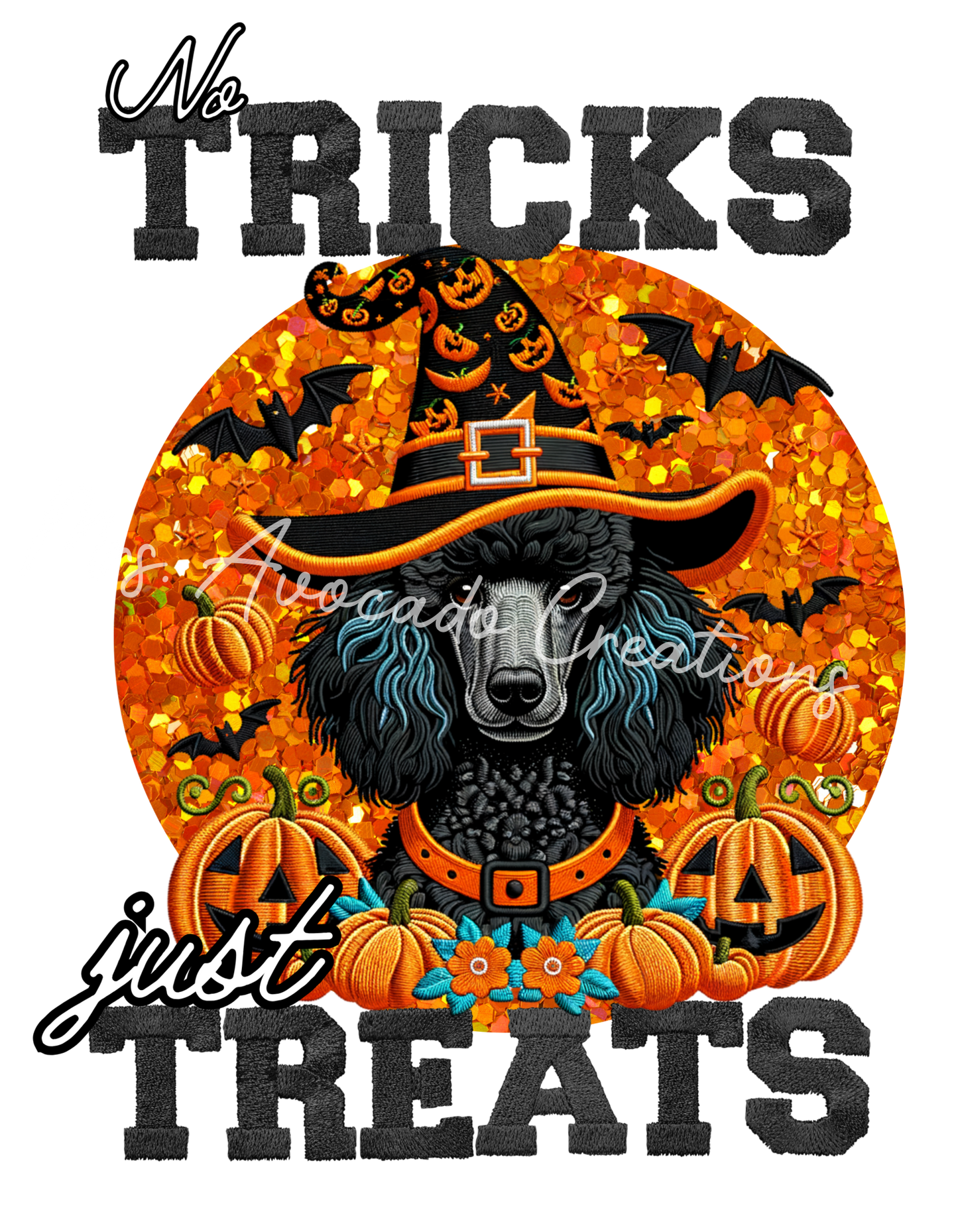 Tricks and Treats Black Standard Poodle