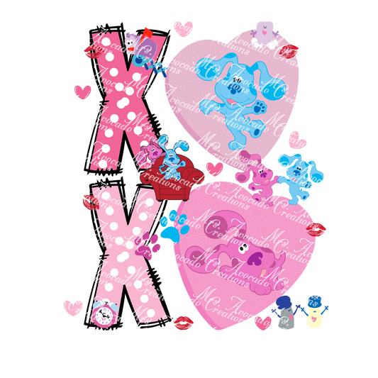 B*ue Clue Vday Girl