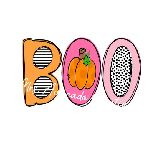 Boo stripes and dots