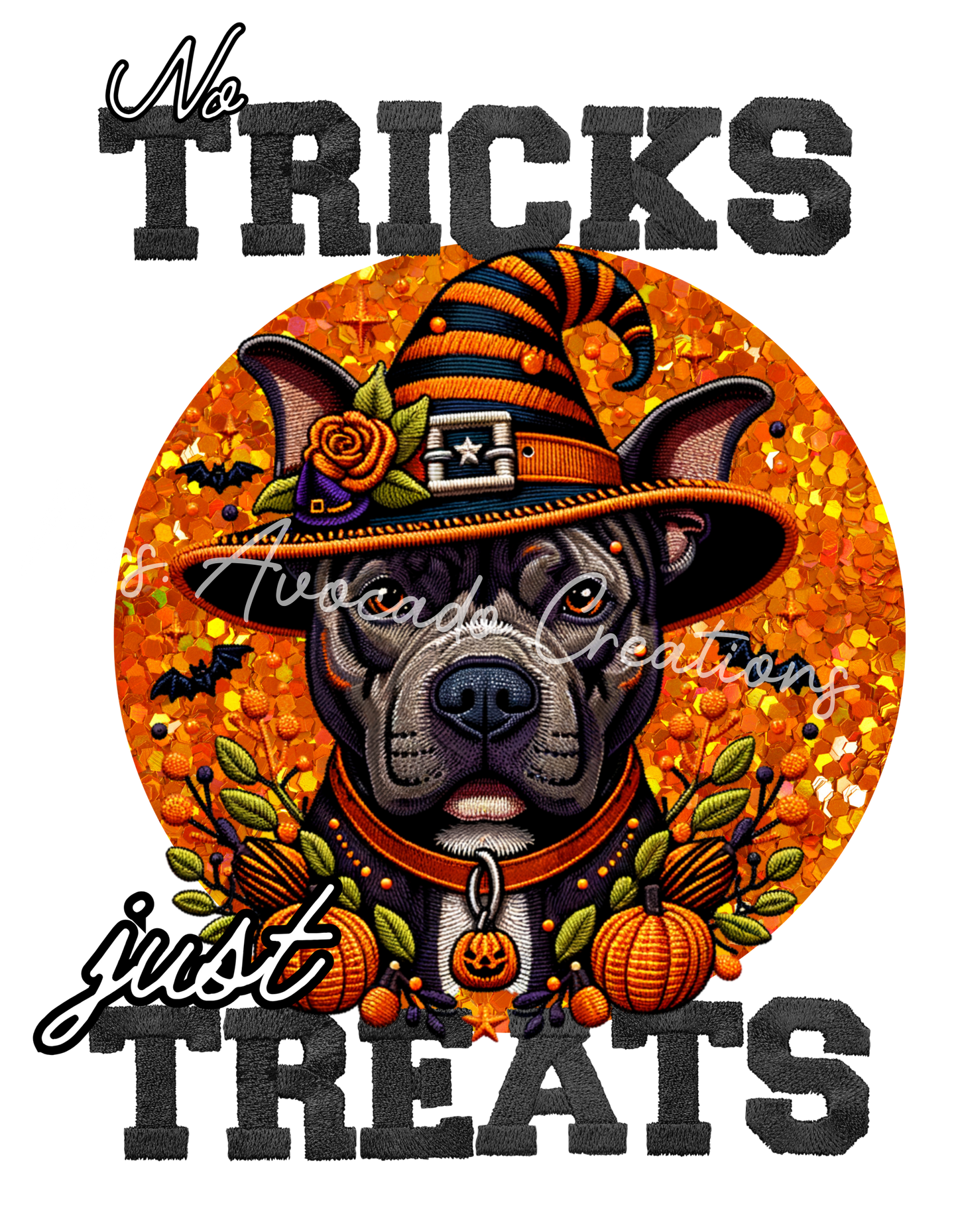 Tricks and Treats Brown Pitbull
