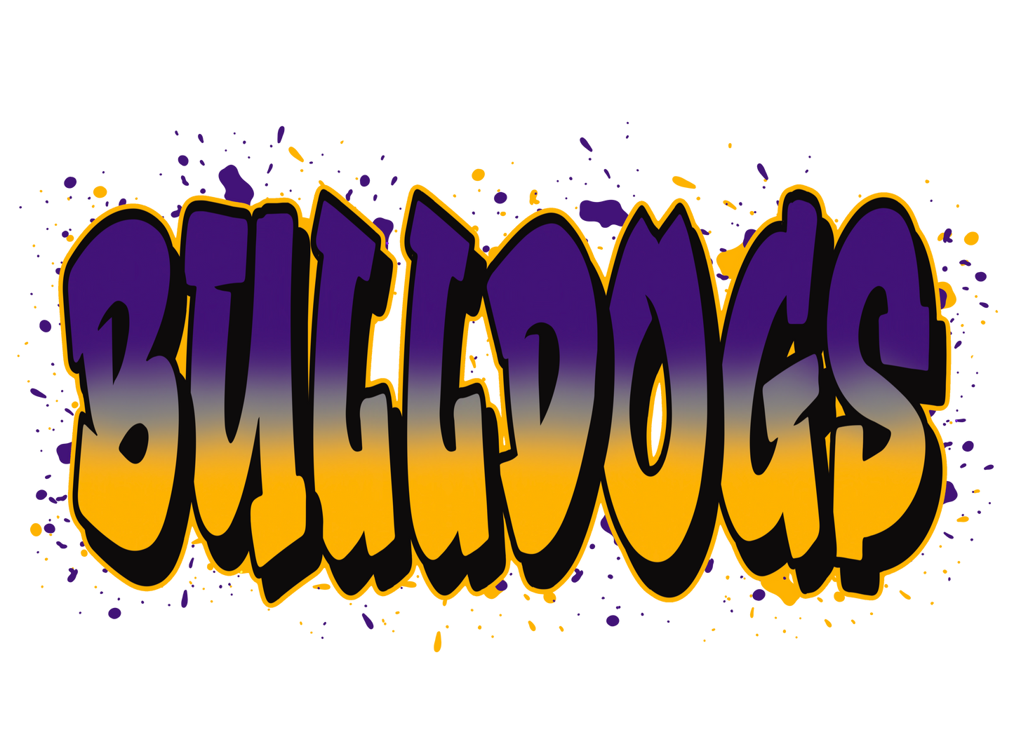 Bulldogs graffiti