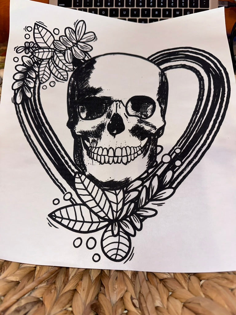 Destash-Heart skeleton