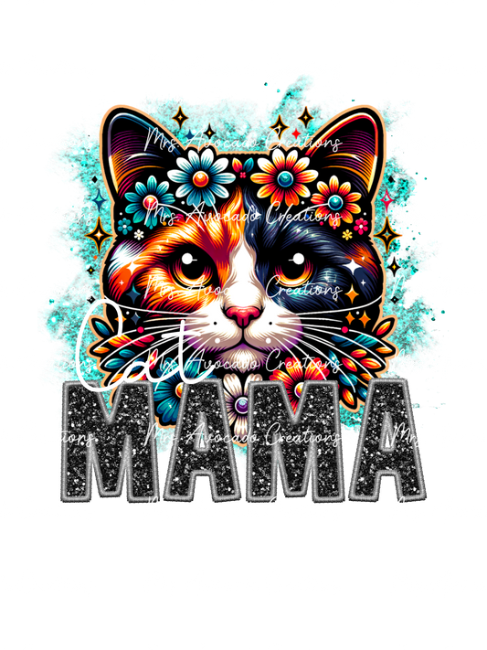 Calico cat Mama