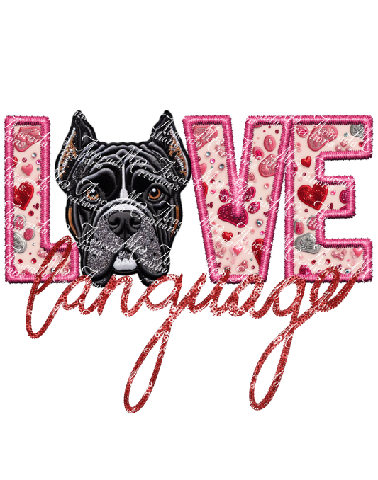 Love Language Cane Corso